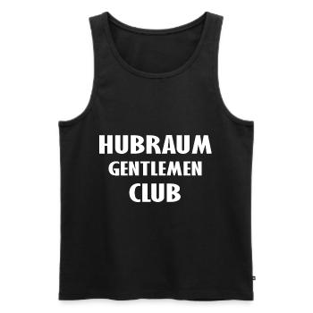 Motor und Hubraum Club - Männer Premium Bio Tank Top - Schwarz - Vorne - Michal (187cm)