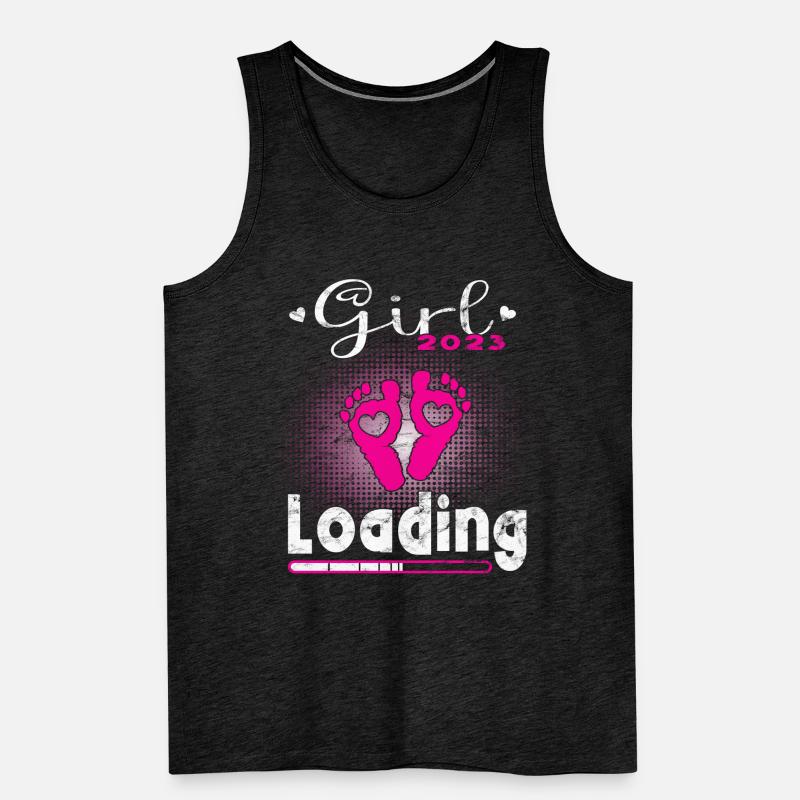 Schwangerschaft Junge Oder Mädchen 2023 Männer Premium Bio Tank Top
