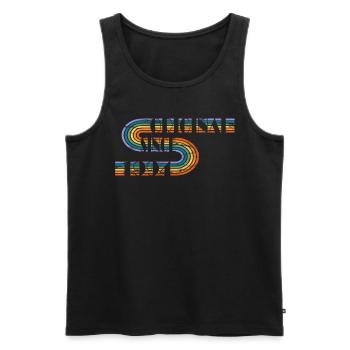 Vintage Birthday Design Original 1994 - Men's Premium Organic Tank Top - black - Front - Michal (187cm)