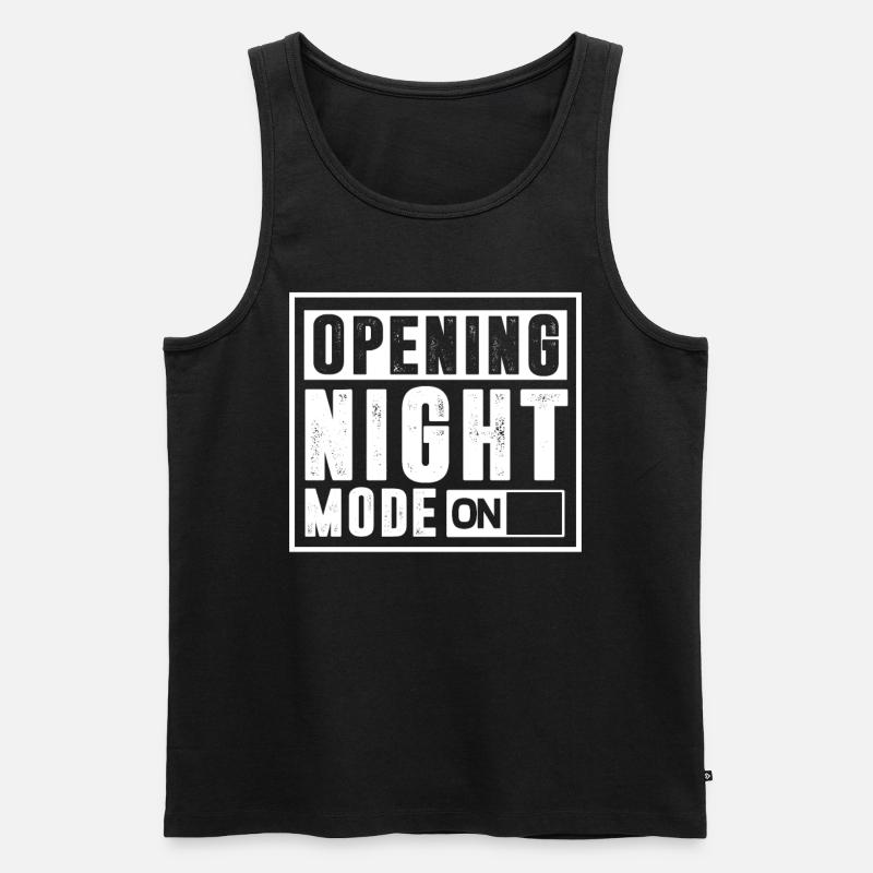 Opernsänger, Gesang, Opera - Männer Premium Bio Tank Top - Schwarz