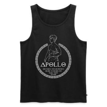 Air winner. Air silk - Men's Premium Organic Tank Top - black - Front - AI Model Male 178 light (178cm)