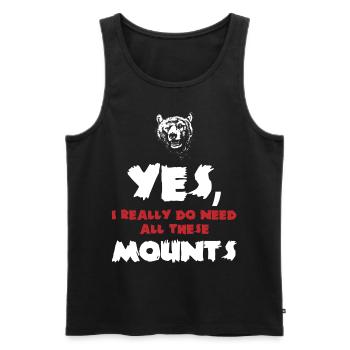 Taxidermie, Taxidermist, Erhaltung Von Tieren - Männer Premium Bio Tank Top - Schwarz - Vorne - AI Model Male 178 light (178cm)