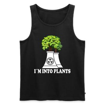 Nuclear Engineers - Nuclear Engineer - Men's Premium Organic Tank Top - black - Front - AI Model Male 178 light (178cm)