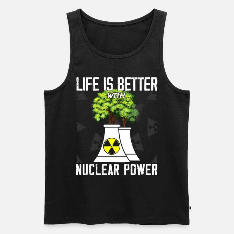 Nuclear Engineers - Nuclear Engineer - Men's Premium Organic Tank Top - black