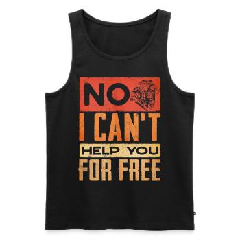 Automechaniker, Mechaniker, Automechaniker - Männer Premium Bio Tank Top - Schwarz - Vorne - AI Model Male 178 light (178cm)