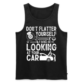 Automechaniker, Mechaniker, Automechaniker - Männer Premium Bio Tank Top - Schwarz - Vorne - AI Model Male 178 light (178cm)