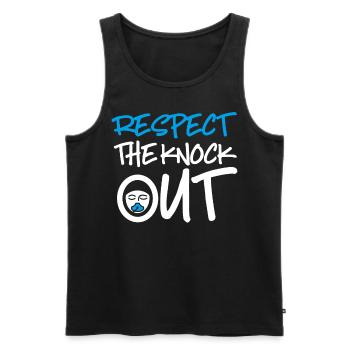 Anesthesiologist, Anesthesiology - Men's Premium Organic Tank Top - black - Front - Michal (187cm)