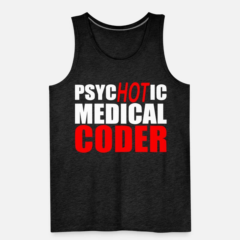 Codeur médical, programmeur Débardeur bio Premium Homme