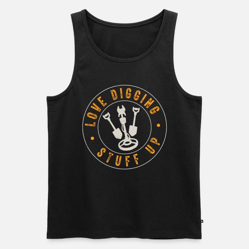 Medizinischer Kodierer Medizinischer Programmierer - Männer Premium Bio Tank Top - Schwarz