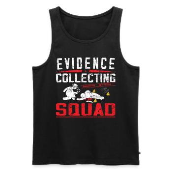 Forensiker Forensischer Wissenschaftler - Männer Premium Bio Tank Top - Schwarz - Vorne - AI Model Male 178 light (178cm)