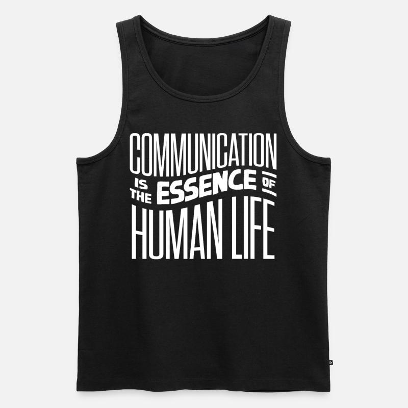 Speech-language pathology, speech-language pathologist - Men's Premium Organic Tank Top - black