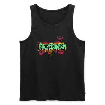 Ingenieur Graffiti-Art Bauzeichnerin - Männer Premium Bio Tank Top - Schwarz - Vorne - Michal (187cm)