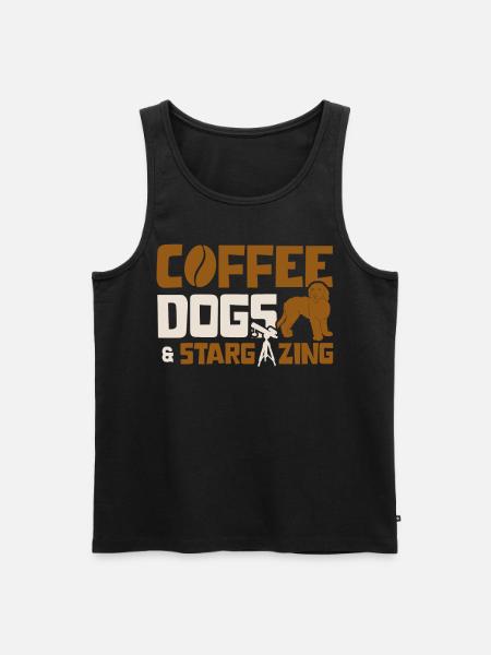 Astrophotography, astronomy, stargazing - Men's Premium Organic Tank Top - black