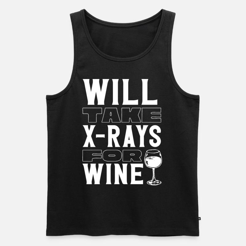 Xray Tech, Xray Technician - Men's Premium Organic Tank Top - black