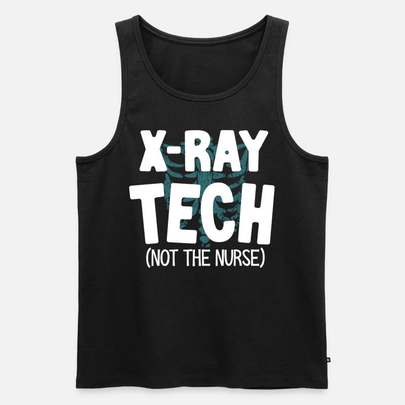 Xray Tech, Xray Technician - Men's Premium Organic Tank Top - black