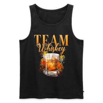Équipe Whisky Hen Party Barman - Débardeur bio Premium Homme - noir - Devant - Michal (187cm)