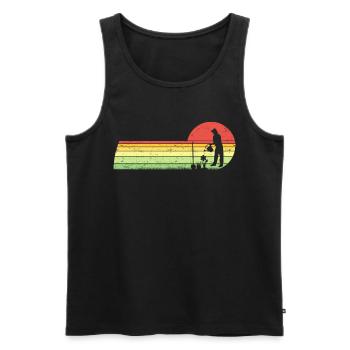 Gardener Farmer Landscape Gardener Hobby Gardener - Men's Premium Organic Tank Top - black - Front - Michal (187cm)