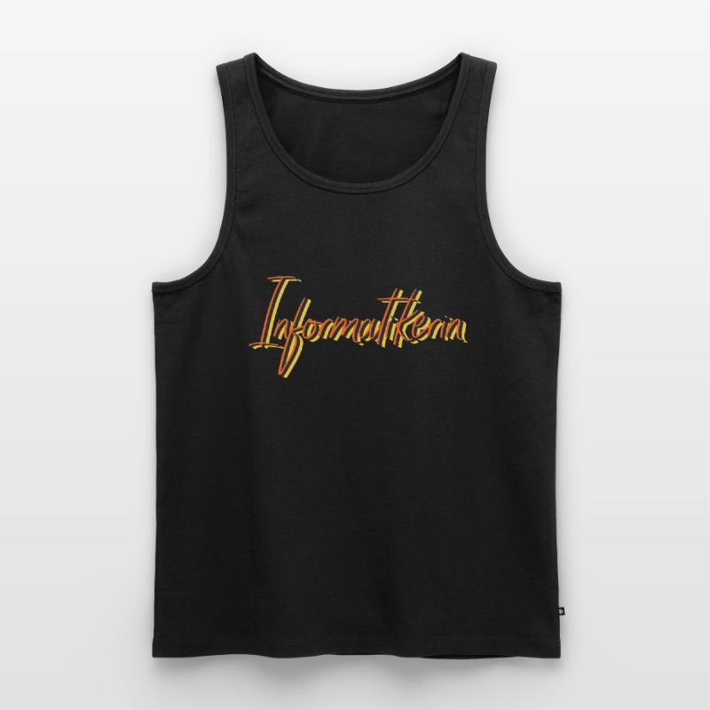Programmierer Abschluss-Geschenk Informatikerin Männer Premium Bio Tank Top