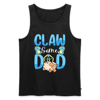 Claw Game Funny Claw Machine - Men's Premium Organic Tank Top - black - Front - AI Model Male 178 light (178cm)