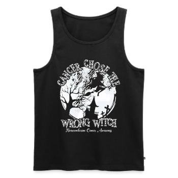 Krebs Hexe Zebra Neuroendokriner Krebs - Männer Premium Bio Tank Top - Schwarz - Vorne - Michal (187cm)