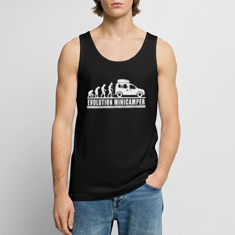 Evolution Minicamper Camping-Camper Microcamper Männer Premium Bio Tank Top