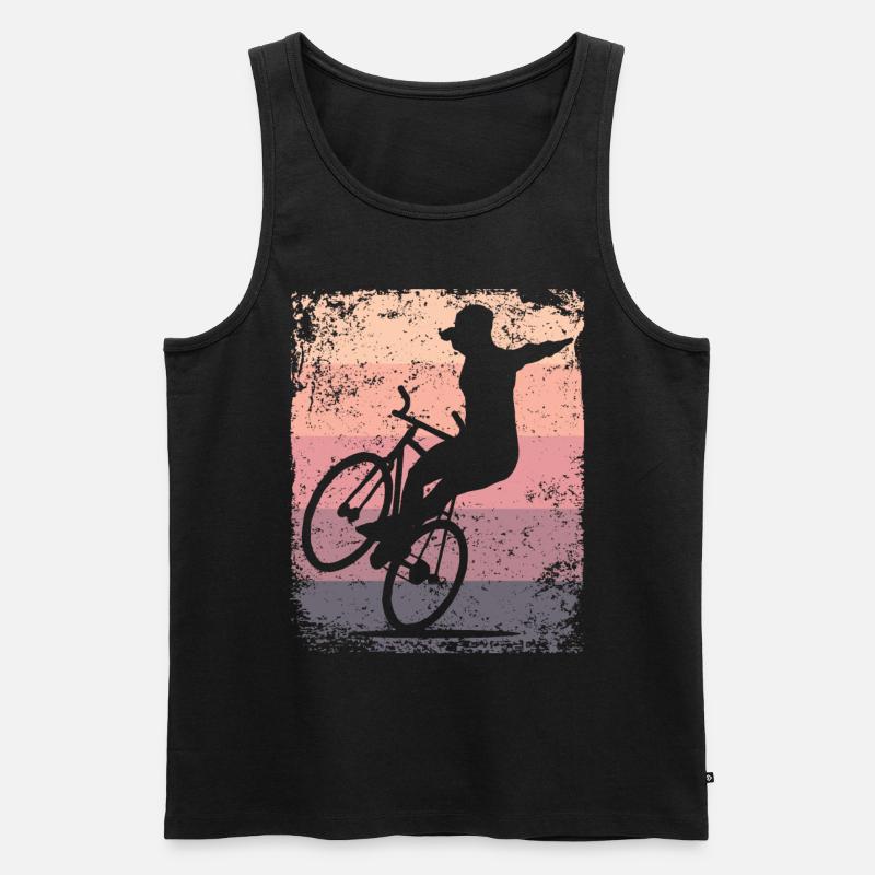 Kunstradfahren Kunstradfahrer - Männer Premium Bio Tank Top - Schwarz