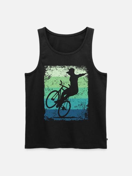 Kunstradfahren Kunstradfahrer - Männer Premium Bio Tank Top - Schwarz