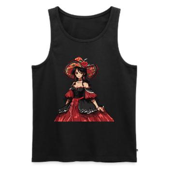 Fiesta mexicaine Cinco De Mayo - Débardeur bio Premium Homme - noir - Devant - Michal (187cm)