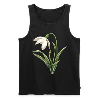 Easter Eostre Pagan Spring - Men's Premium Organic Tank Top - black - Front - AI Model Male 178 light (178cm)