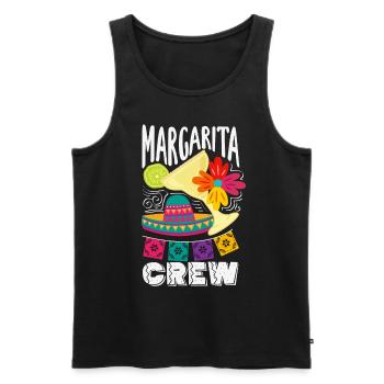 Fiesta mexicaine Cinco De Mayo - Débardeur bio Premium Homme - noir - Devant - Michal (187cm)