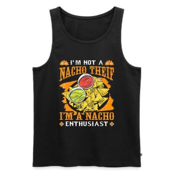 Mexikanische Fiesta Cinco De Mayo - Männer Premium Bio Tank Top - Schwarz - Vorne - Michal (187cm)
