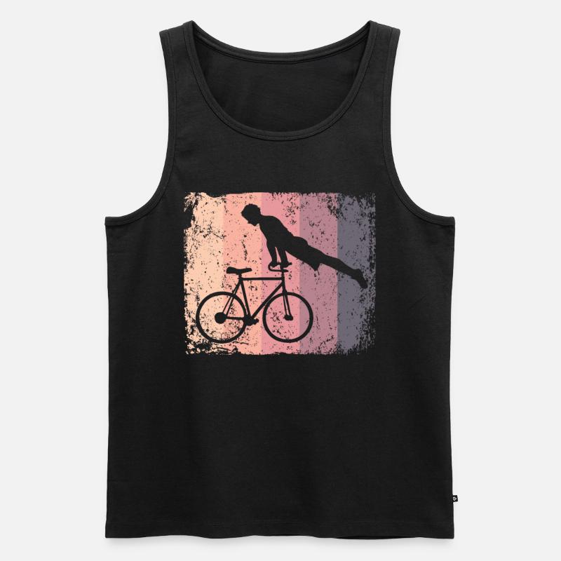 Kunstradfahren Kunstradfahrer - Männer Premium Bio Tank Top - Schwarz