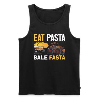Arepas Kolumbianisch Venezoela Essen - Männer Premium Bio Tank Top - Schwarz - Vorne - Michal (187cm)