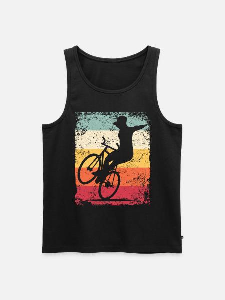 Kunstradfahren Kunstradfahrer - Männer Premium Bio Tank Top - Schwarz