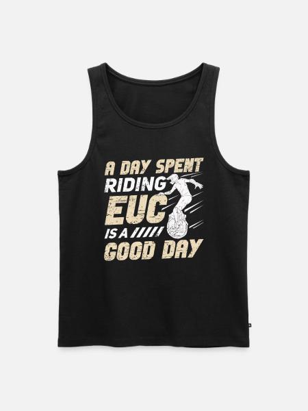 Euc E-unicycle Electric Unicycle - Men's Premium Organic Tank Top - black