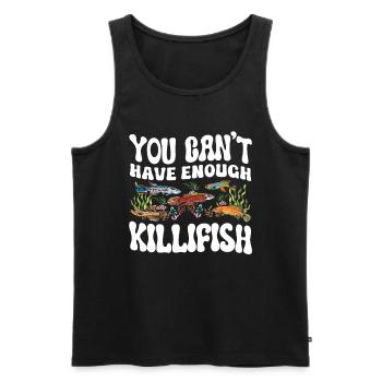 Killifish-besitzer Aquarium-enthusiasten - Männer Premium Bio Tank Top - Schwarz - Vorne - Michal (187cm)
