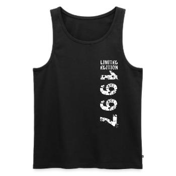 1997 Geburtstag Geschenkidee Vintage Edition 1997 - Männer Premium Bio Tank Top - Schwarz - Vorne - AI Model Male 178 light (178cm)