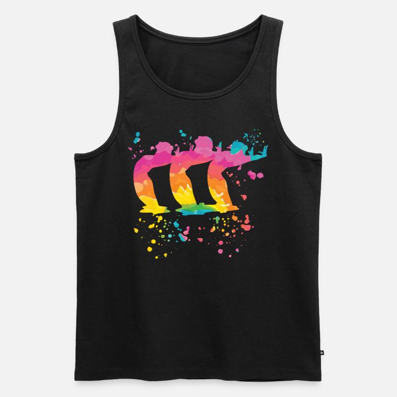 Artistic Swim Team Synchronschwimmen - Männer Premium Bio Tank Top - Schwarz