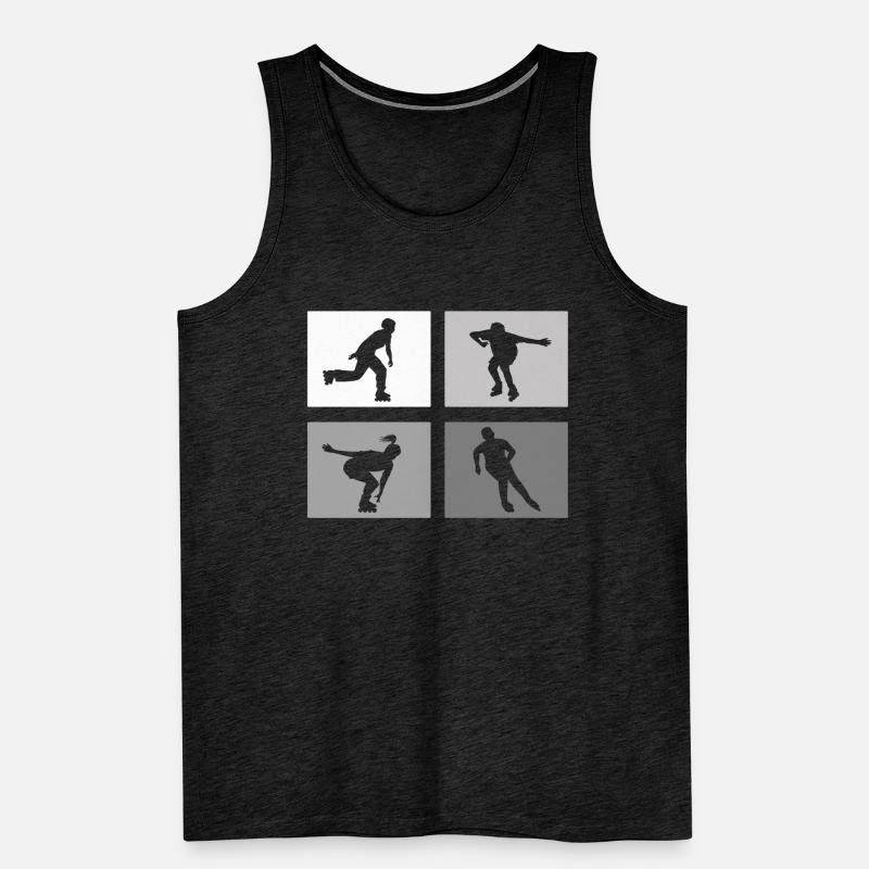 Rollers Rollers Rollers Rollers Débardeur bio Premium Homme