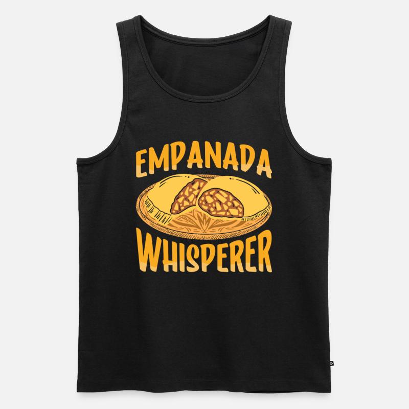 Mexikanisch Venezolanisch Empanada - Männer Premium Bio Tank Top - Schwarz