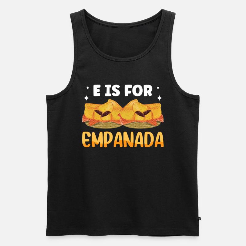 Mexikanisch Venezolanisch Empanada - Männer Premium Bio Tank Top - Schwarz