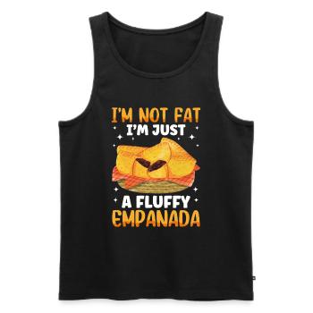 Mexican Venezuelan Empanada - Men's Premium Organic Tank Top - black - Front - AI Model Male 178 light (178cm)
