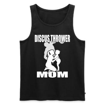 Athletics Athletics Games - Men's Premium Organic Tank Top - black - Front - Michal (187cm)