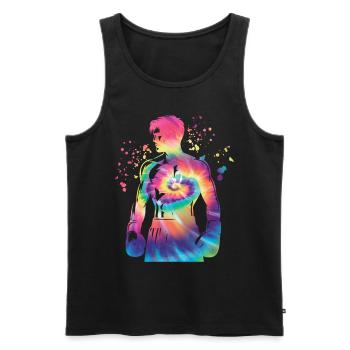 Boxen Kämpfer Kinder Boxen Match Boxer - Männer Premium Bio Tank Top - Schwarz - Vorne - Michal (187cm)