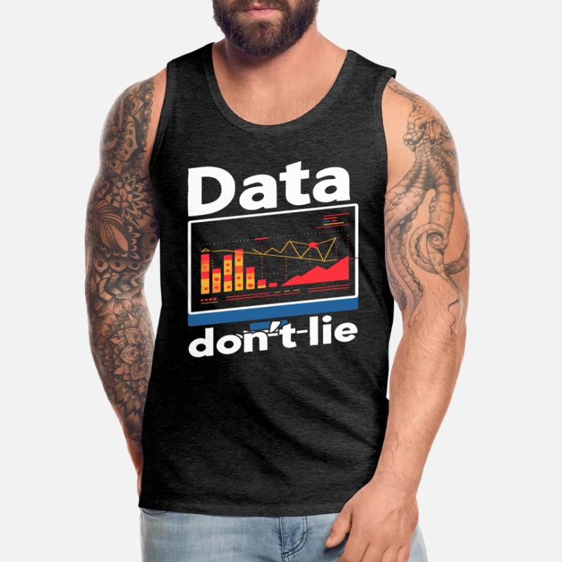 Daten Oder Es Passierte Nicht Big Data Männer Premium Bio Tank Top