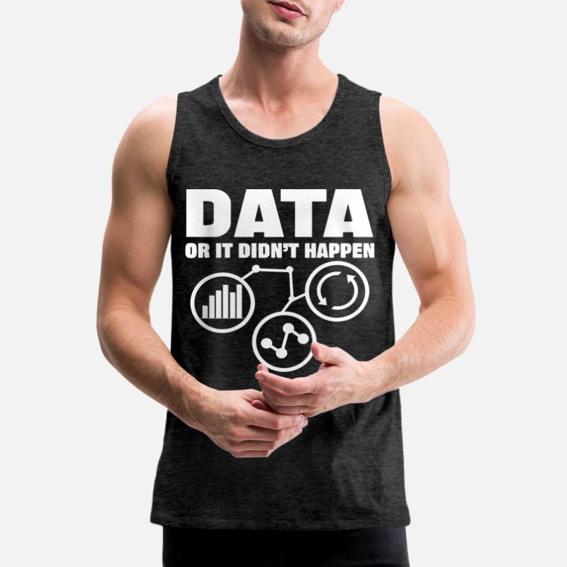 Daten Oder Es Passierte Nicht Big Data Männer Premium Bio Tank Top