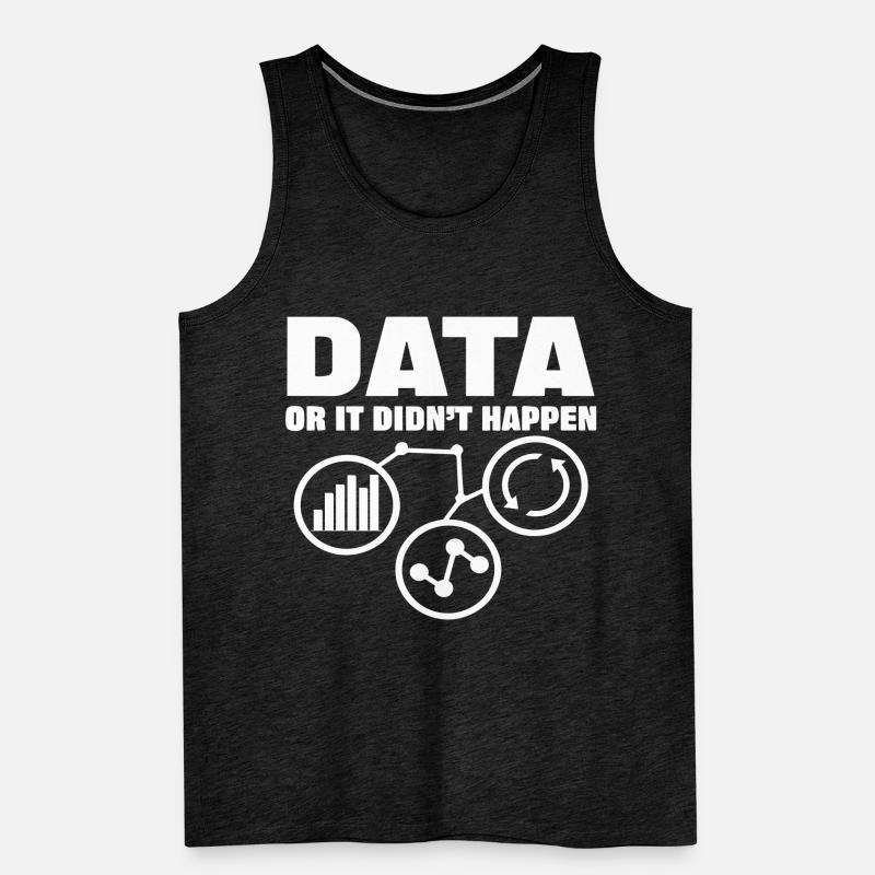 Daten Oder Es Passierte Nicht Big Data Männer Premium Bio Tank Top