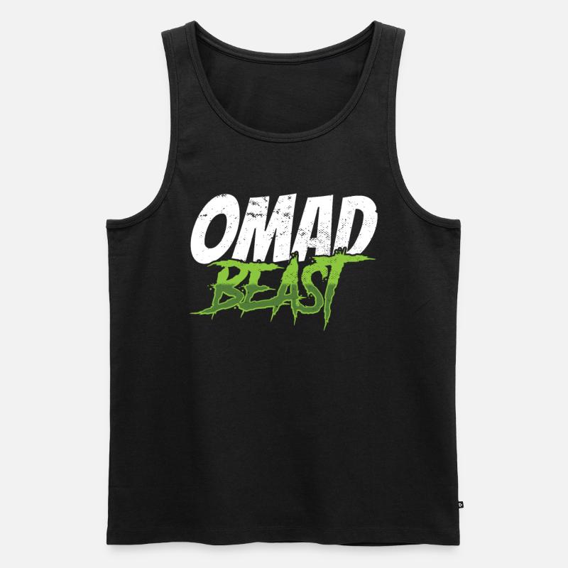 Intermittierendes Fasten Abnehmen - Männer Premium Bio Tank Top - Schwarz