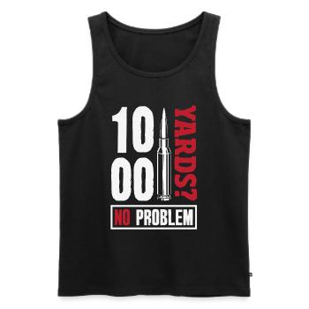 Cat Fat Fat Cat Humor Meme - Men's Premium Organic Tank Top - black - Front - Michal (187cm)