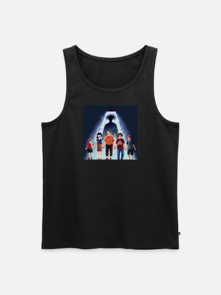 Monster - Männer Premium Bio Tank Top - Schwarz